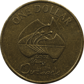 1 dolar 2002 australia a
